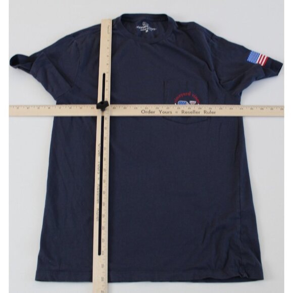 Vineyard Vines Women's America Themed Shirt Size XS - Small Pinhole See Photos - Picture 5 of 5